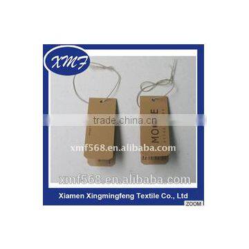 kraft Paper hang tag printed hangtags