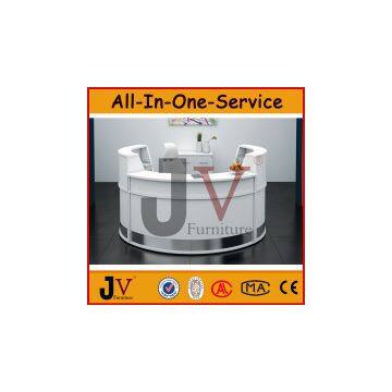 Round  Reception desk customized