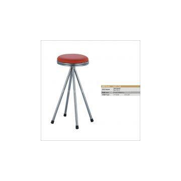 leather bar stool metal stainless steel