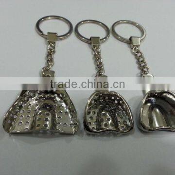 Dental Impression Tray Keychain Dental Tools Keychains