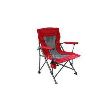 Portable polyester outdoor chair, beach folding chair, camping chair comfortable