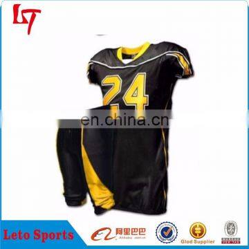 2016 Custom American Football Sports Team Uniform with Top Quality