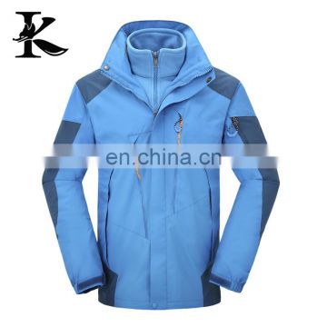 2017 New design waterproof breathable heavy winter jacket for men