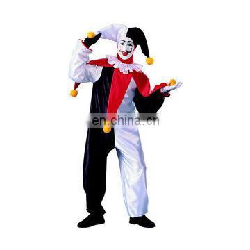 Wholesale Party Cheap funny clown costume fancy dress costume for advertising carnival costume for adult men AGM2017