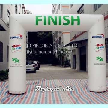 Sport Start and Finish Line Inflatable Arch for Custom