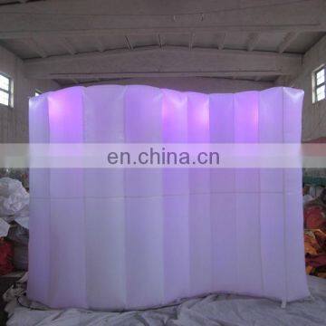 Inflatable wall with Led lights for advertisement & exhibition