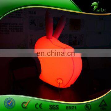 Hot Sale Inflatable Desktop Bunny Light/ Christmas Decoration Light, Inflatable Rabbit for Promotion photo-2