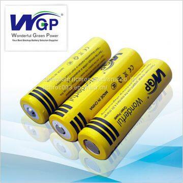WGP 18650 3.6V/3.7V Li-ion Battery Cylindrical Rechargeable Lithium Ion Battery Cell With PCB Protection Plate photo-4