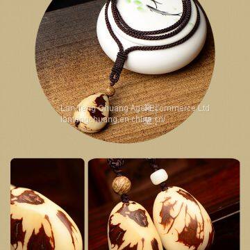 Original Vintage Pendant Pendant All-match Clothing Accessories Decor Sweater Chain Pendant Necklace Fashion Folk Style photo-4