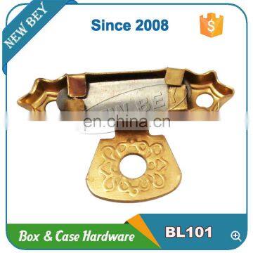 Custom Design Golden Metal Box Hardware,gift Box Lock photo-2