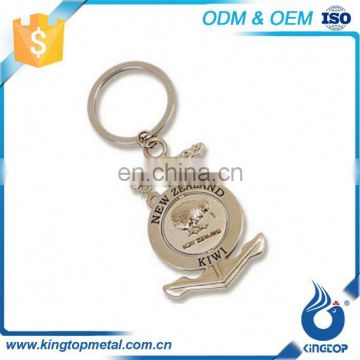 Tourist Souvenir Customize High Quality 3D Keyring Personalised Engraved Keychain Embossed