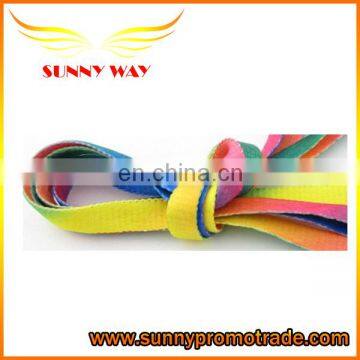 Rainbow Thin Round Laces Shoelaces Boot Strings Colored Shoestrings ALL SIZES