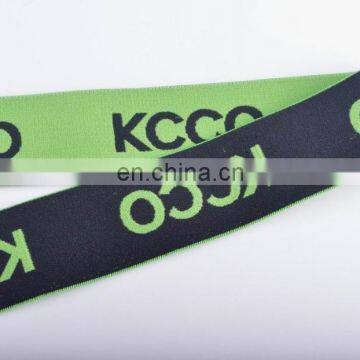 High Quality Logo Customized 3.8cm Soft Underwear Jacquard Elastic Band