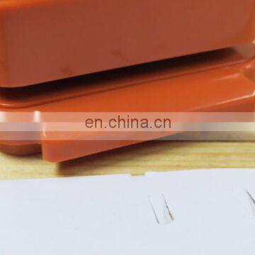 Plastic ABS Environmental Office Mini Stapler No Needle photo-6