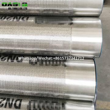 DIN200 Gravel Prepacked Stainless Steel Well Filter Screen Johnosn Water Well Screen