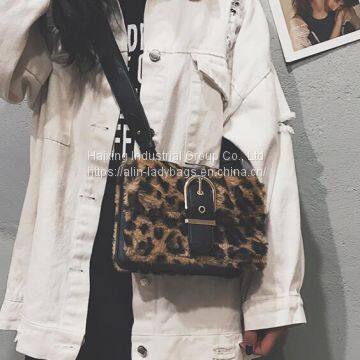 Leopard-print Hair Crossbody Bag photo-3