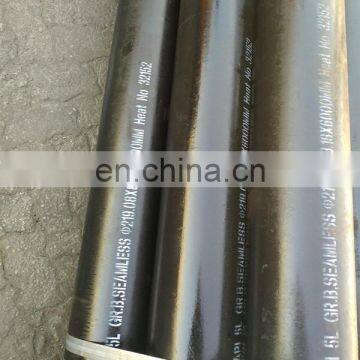 Black Paint Steel Oil Pipeline photo-3