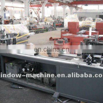 Double-head Corner Combining Machine for Aluminum Door and windowLJ-100 3000/1800 aluminum window machine