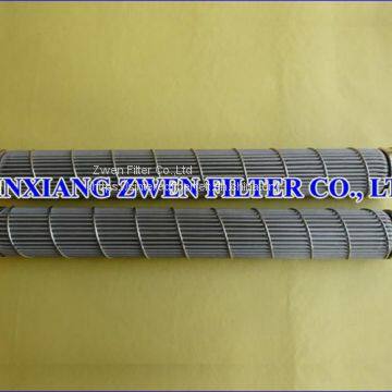 Stainless Steel Pleated Filter Cartridge