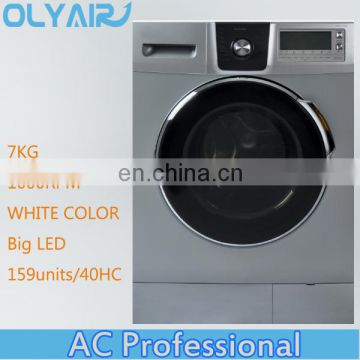 2019 Newest Panel !!! CE certified Georgia Front Loading wash machine 7kg 1000RPM