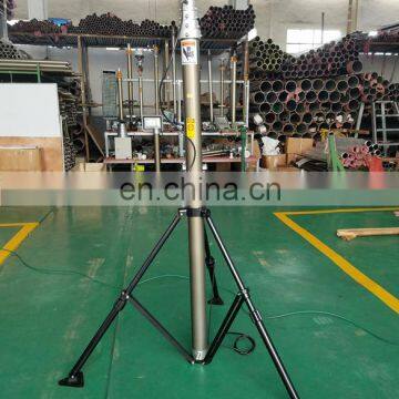 10Kg Load Car Pneumatic Telescoping Crank up Pole 5m