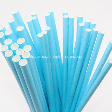Biodegradable Paper Straws Solid Colors | Bulk Paper Straws for Concessions, Smoothies, Juice, Crafts, Party Supplies, Decorations