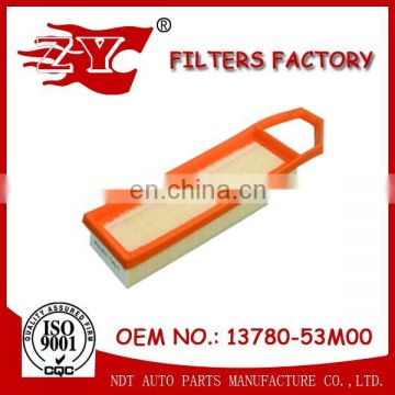 ZYC Car air filter / Automobile air filter for Suzuki OE 13780-53m00