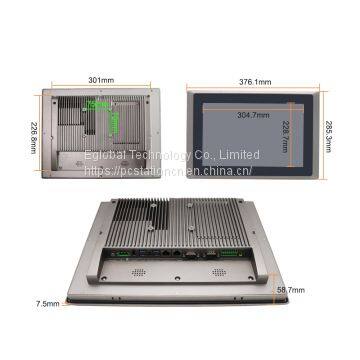 ALL in One Celeron J1900 Industrial Panel PC Windows 15'' Touch Screen Computer IP65 Waterproof Touch PC photo-4