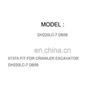 DIESEL ENGINE PARTS FLANGE FAN 65.06611-0137A FIT FOR CRAWLER EXCAVATOR DH220LC-7 DB58