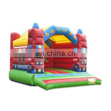 Fire Truck Bounce House Inflatable Commercial Kids Jumpers