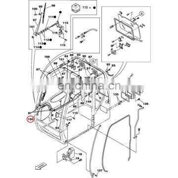 FOMI KHR4121 CX130 CX160 CX180 CX210 CX230 CX240 CX290 CX330 CX350 CX460 CX700 CX800 Harness in stock