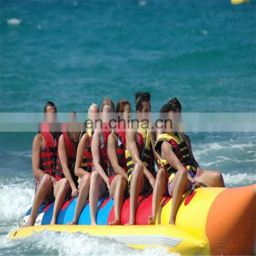 High quality factory price flying fish inflatable flying fishing fish banana tubes boat for sale