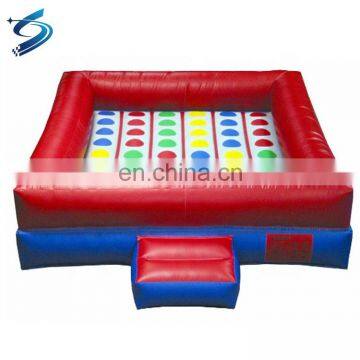 Large Interactive Games Outdoor Inflatable Twister Game for Sale