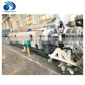 Plastic PVC Conduit Pipe Making Machine Extrusion Line/ PP PE Water Pipe Production Line