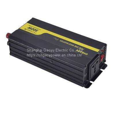 Reliable Pure Sine Wave 500W Continuous/1000W Peak Car Power Inverter 12V To 110V Adapter With 2 AC Sockets And 2A USB Port photo-5