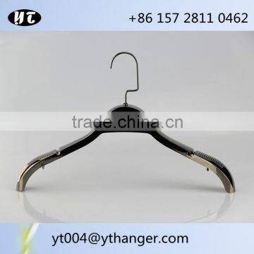 shiny electronic plated hanger for shirt coat dress