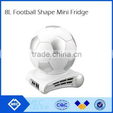 8L Cans Football Shape Design Mini Fridge Mini Cooler Warmer photo-2