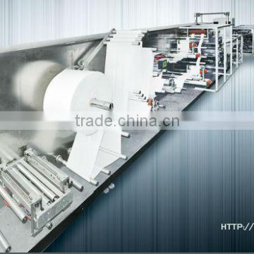 High-speed multi pieces wet tissue making and packing production line