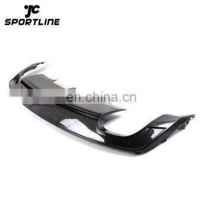 S4 LOOK Carbon Fiber Rear Bumper Diffuser Lip For Audi A4 B9 2013