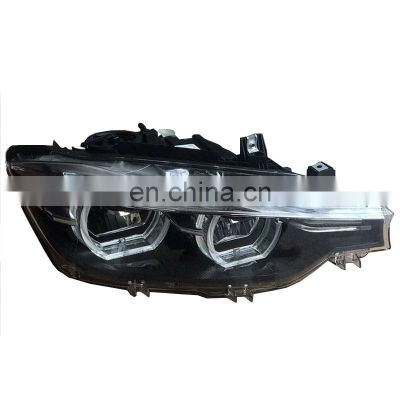 Auto parts head lamps B.M.W F30 F35 FULL LED LCI headlight 2018- Black base led headlights 63118492473 63118492474