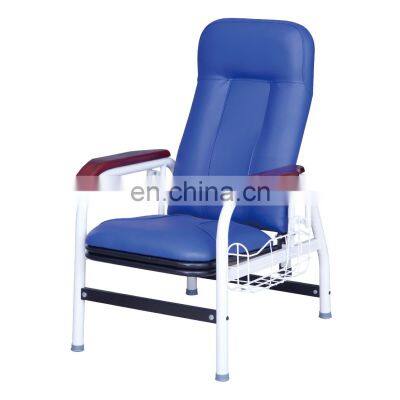 Hospital clinic dedicated Semi-recumbent infusion chair  lift stainless steel infusion chair