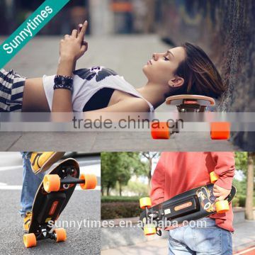 Sunnytimes Factory-outlet High-speed 15km Cheap Electric Skateboard 4 Wheels Hoverboard Electric Skateboard With CE Certificate