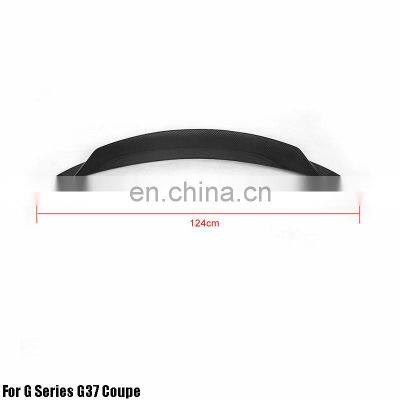 Carbon Fiber Car Spoiler For G Series G37 Coupe 2009-2013 Rear Spoiler photo-5