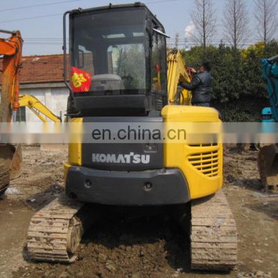 japan used mini excavator Komatsu PC55 for sale in China cheap price