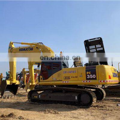 Excellent running condition komatsu second hand crawler digger heavy equipment pc350 pc400 pc450 excavators for sale