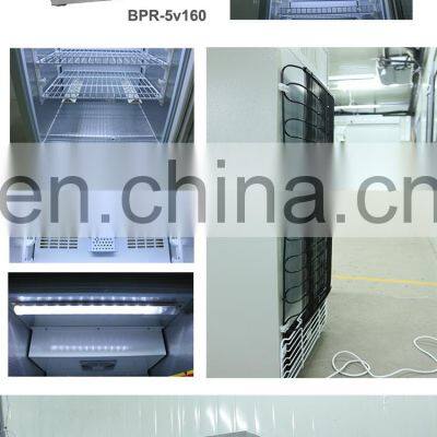 BIOBASE China Laboratory Refrigerator BPR-5V160 160L Medical Laboratory Refrigerator for Lab and Hospital