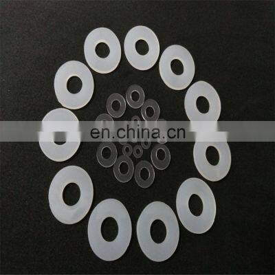 High Quality Thin Plastic Product White Nylon Flat Washer