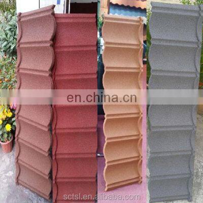 European and American Standard Metal Roof Tiles for Sale