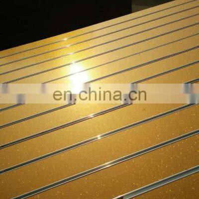 Popular Display Mdf Board Matt Slotted Mdf photo-4