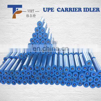 2022 Hot Sale and Corrosion Preventive Conveyor Idler Polyethylene Hdpe Pipe Uhmwpe Roller Supplier photo-3